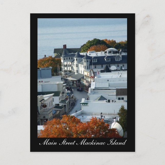 Postal Isla Mackinac - Postcard (Anverso)