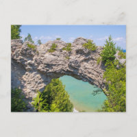 Isla Mackinac Rock del Arco Michigan