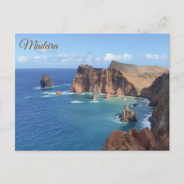 Postal Isla Madeira (Anverso)