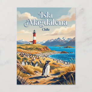 Postal Isla Magdalena Chile
