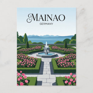 Postal Isla Mainau Alemania