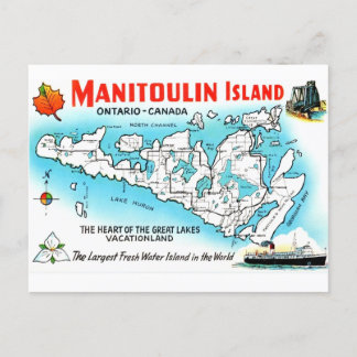 Postal Isla Manitoulin Canadá