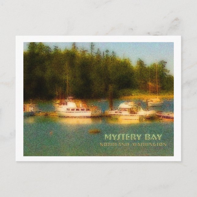 Postal Isla Marrowstone, Washington (Anverso)