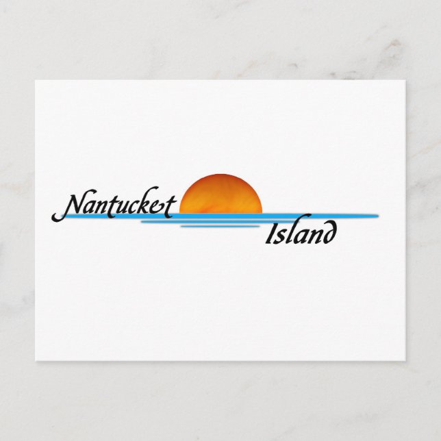 Postal Isla Nantucket (Anverso)