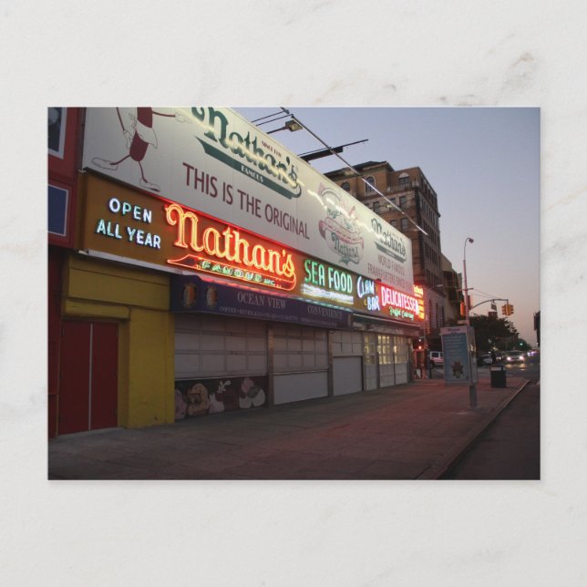 Postal Isla Nathans Coney (Anverso)