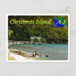 Postal Isla navidad -