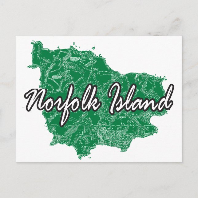 Postal Isla Norfolk (Anverso)