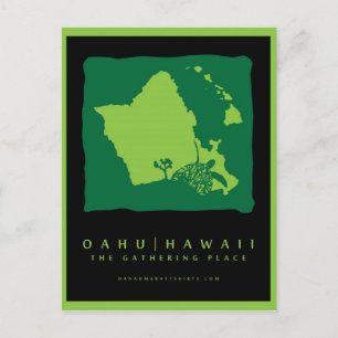 Postal Isla Oahu