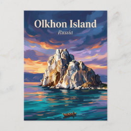 Postal Isla Olkhon Rusia