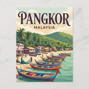 Postal Isla Pangkor Malasia