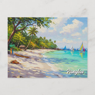 Postal Isla Panglao Filipinas Viaje