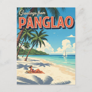 Postal Isla Panglao Filipinas Viaje