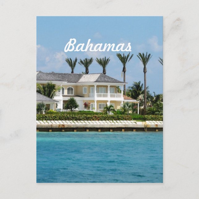 Postal Isla Paradise (Anverso)