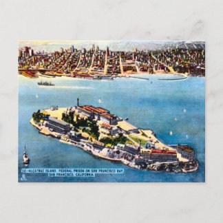 Postal Isla penitenciaria de Alcatraz, San Francisco