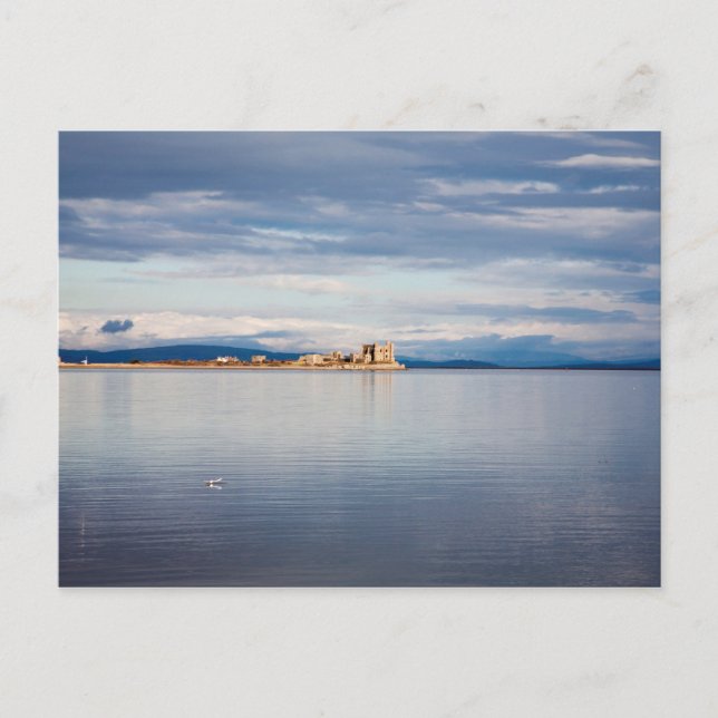 Postal Isla Piel Cumbria Inglaterra (Anverso)