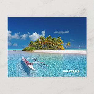 Postal Isla Polinesia