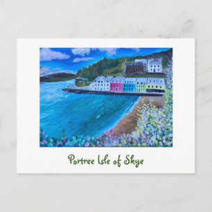 Postal Isla Portree de Skye