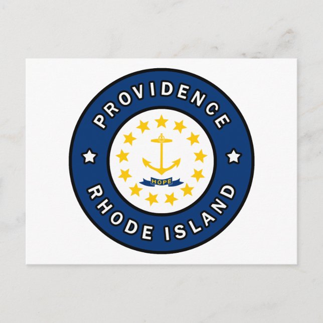 Postal Isla Providence Rhode (Anverso)