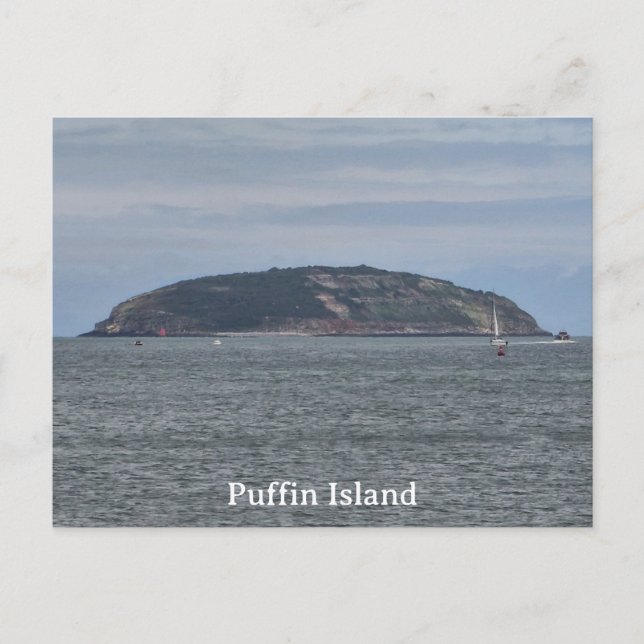 Postal Isla Puffin (Anverso)