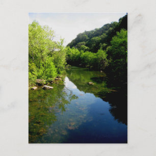 Postal Isla Redbud en el lago Ladybird en Austin Texas