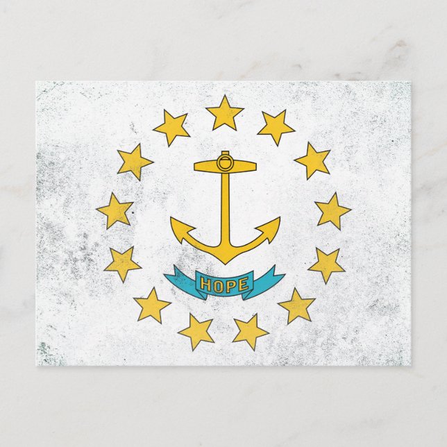 Postal Isla Rhode (Anverso)