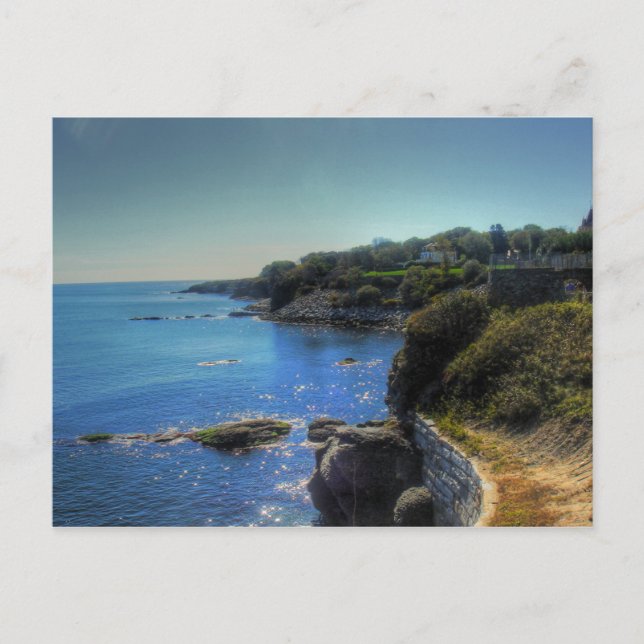 Postal Isla Rhode, Newport Cliff Walk - (Anverso)