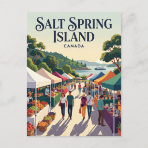 Postal Isla Salt Spring Canadá