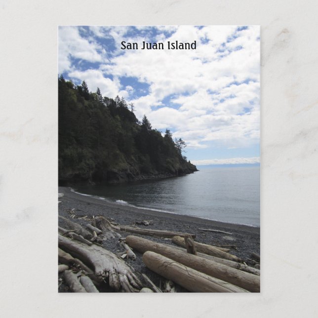 Postal Isla San Juan (Anverso)