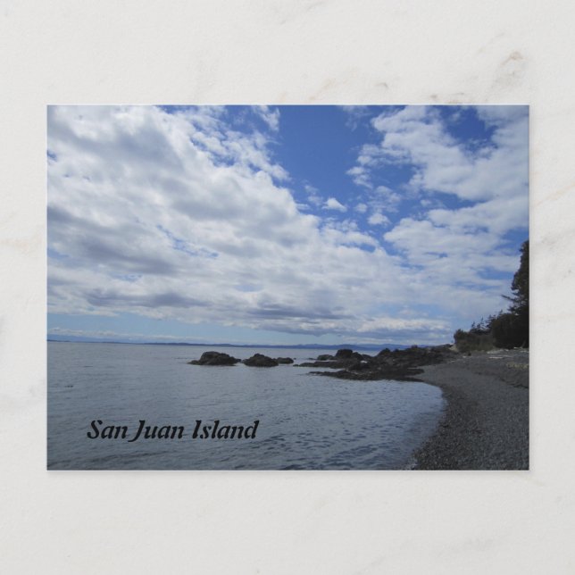 Postal Isla San Juan (Anverso)