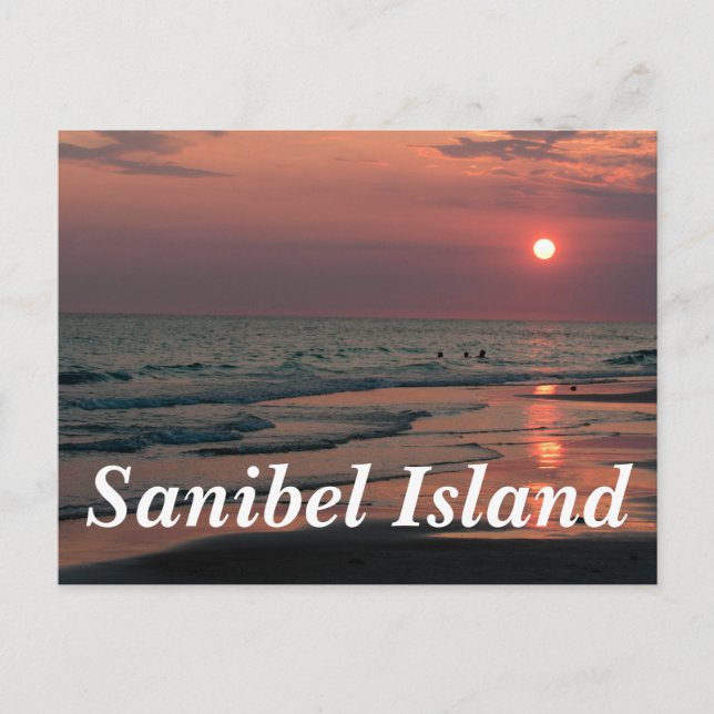 Postal Isla Sanibel (Anverso)