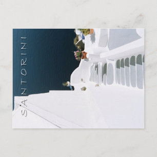 Postal Isla santorini