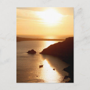 Postal Isla Santorini Grecia