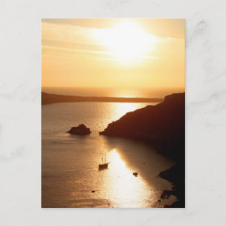 Postal Isla Santorini Grecia