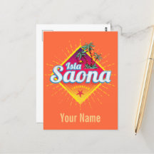 Isla Saona Caribe República Dominicana Retro