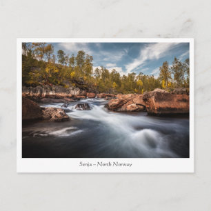 Postal Isla Senja Noruega