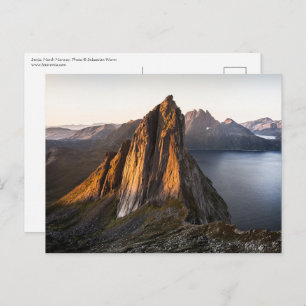 Postal Isla Senja Noruega