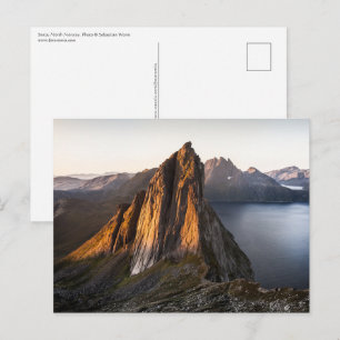Postal Isla Senja Noruega