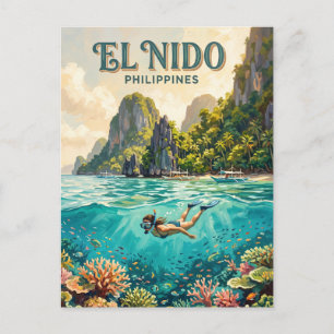 Postal Isla Shimizu, El Nido Filipinas