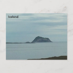 Postal Isla Skrúður, Islandia