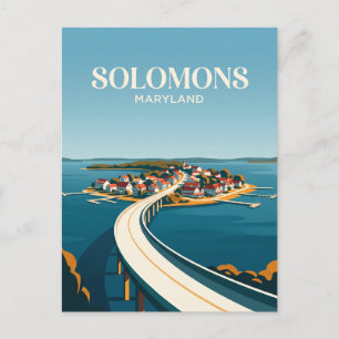 Postal Isla Solomons Maryland