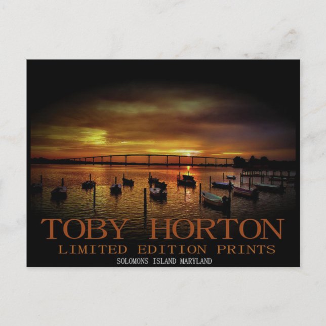 Postal Isla Solomons Maryland (Anverso)