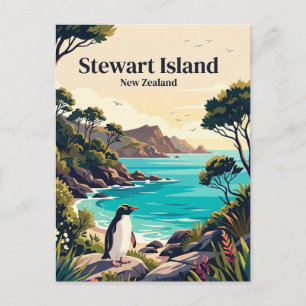 Postal Isla Stewart Nueva Zelanda
