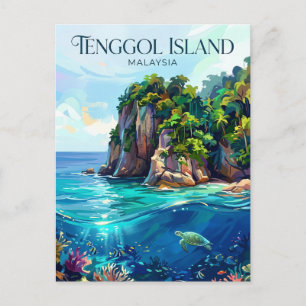 Postal Isla Tenggol Malasia