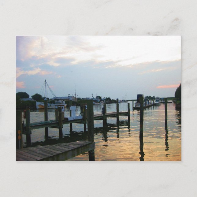 Postal Isla Tilghman, MD (Anverso)