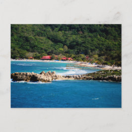 Postal Isla Tranquila Paraíso Labadee Haití