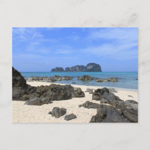 Postal Isla tropical