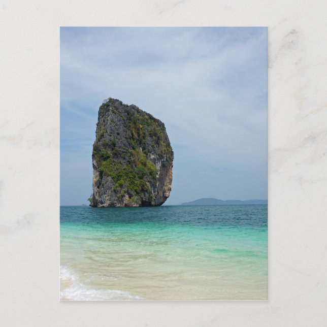 Postal isla tropical (Anverso)