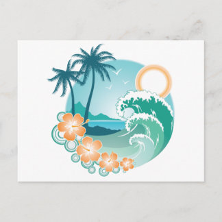 Postal Isla Tropical