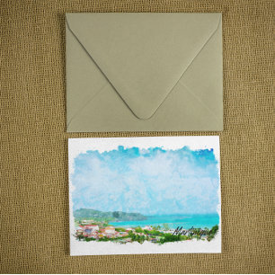 Postal Isla Tropical del Caribe Martinico