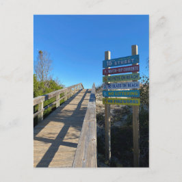 Postal Isla Tybee Playa de la Calle 15